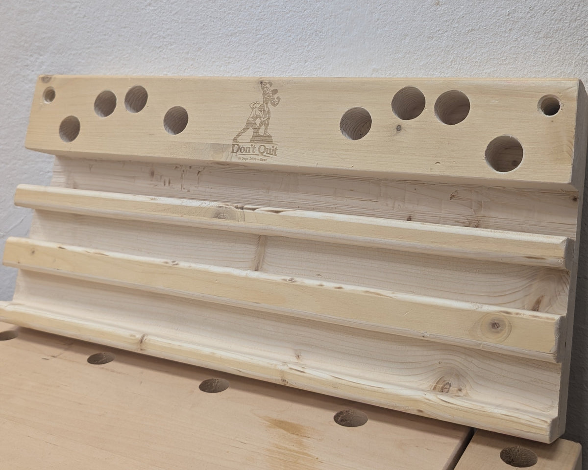 Hangboard-Klettertrainer DIY Bausatz